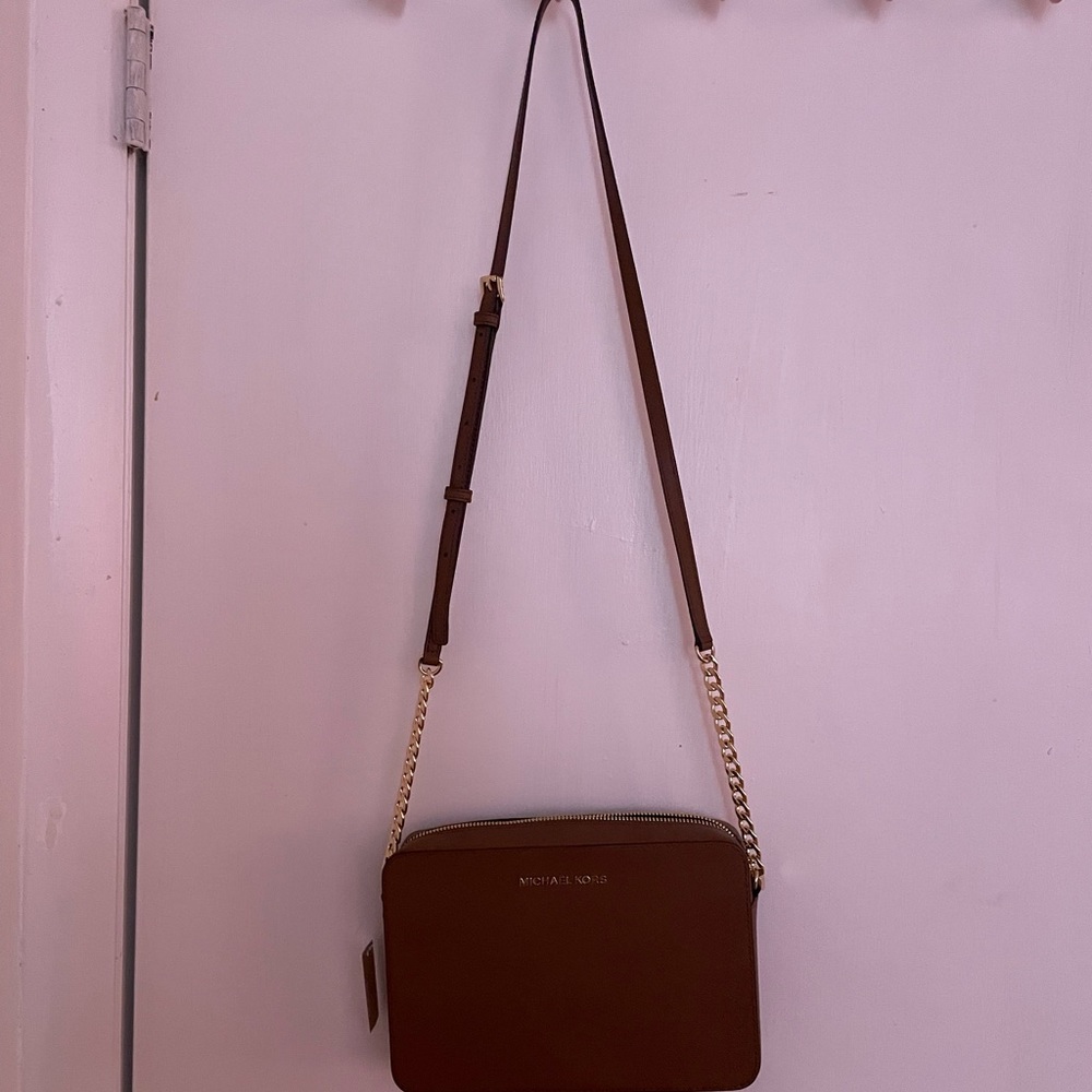 Brown Michael Kors Crossbody